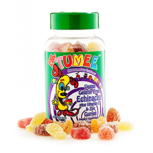 Mr Tumee Echinacea plus Vitamin C & Zinc Gumee  Awesome Fruit Flavors  60 Tumees
